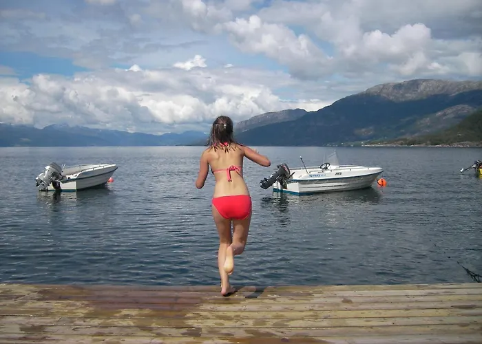Fjordhytte-3 In Traumhafter Lage 100 Meter Vom Hardangerfjord, Motorboot Mietbar Aenes