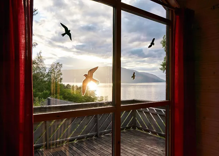 Fjordhytte-3 In Traumhafter Lage 100 Meter Vom Hardangerfjord, Motorboot Mietbar * Aenes